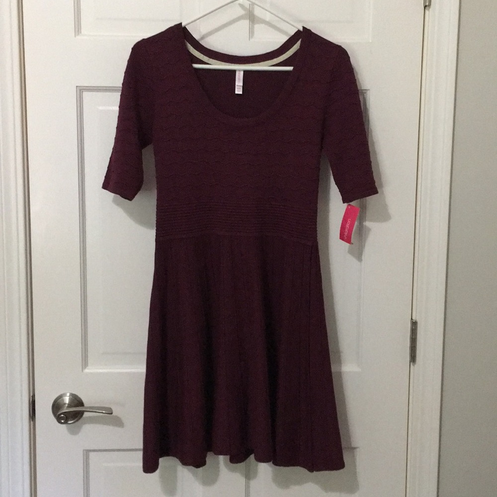 Maroon xhilaration dress